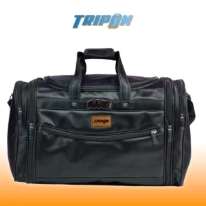 TripON প্রিমিয়াম ফ্যামিলি ট্রাভেল ব্যাগ - ওয়াটারপ্রুফ ও স্টাইলিশ (ব্ল্যাক)