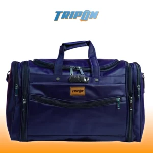 TripON প্রিমিয়াম ফ্যামিলি ট্রাভেল ব্যাগ - ওয়াটারপ্রুফ ও স্টাইলিশ (Blue)