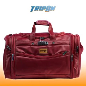 TripON প্রিমিয়াম ফ্যামিলি ট্রাভেল ব্যাগ - ওয়াটারপ্রুফ ও স্টাইলিশ (মেরুন)